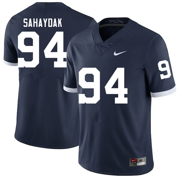 Men #94 Sander Sahaydak Penn State Nittany Lions College Football Jerseys Sale-Retro - Click Image to Close